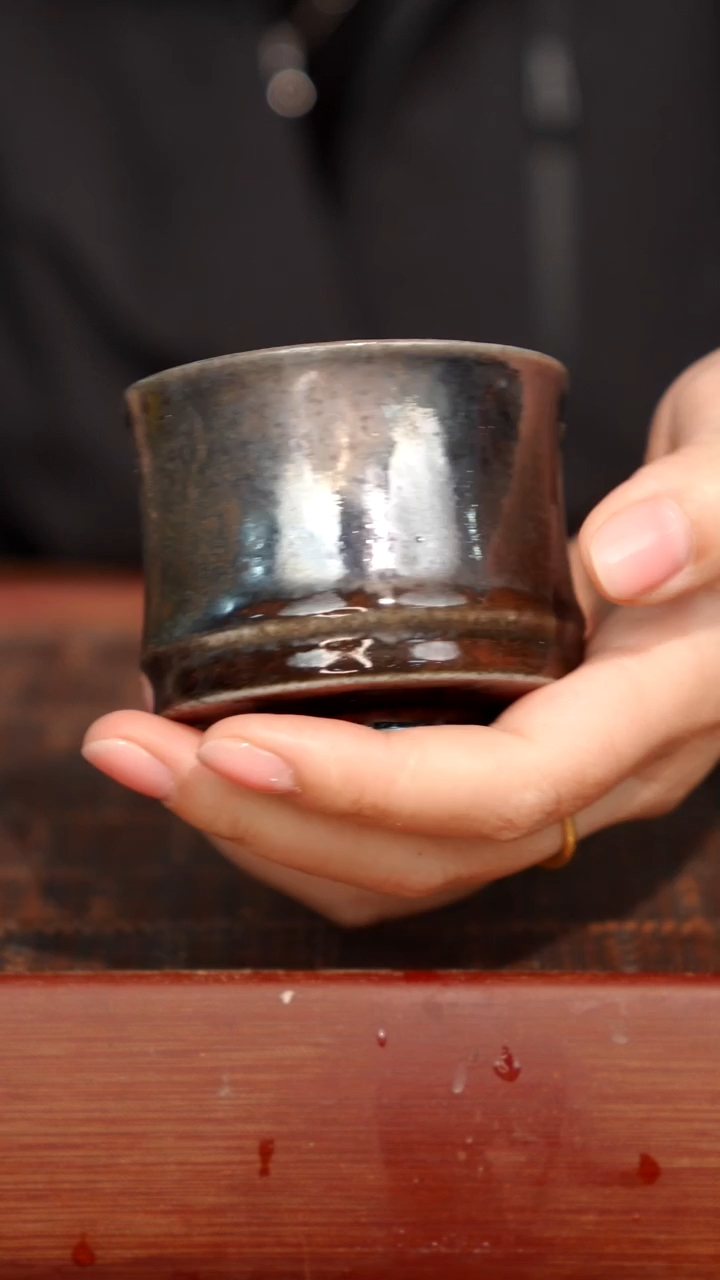 陶瓷奢瓷/瑞寅柴烧茶器（杯子）1502