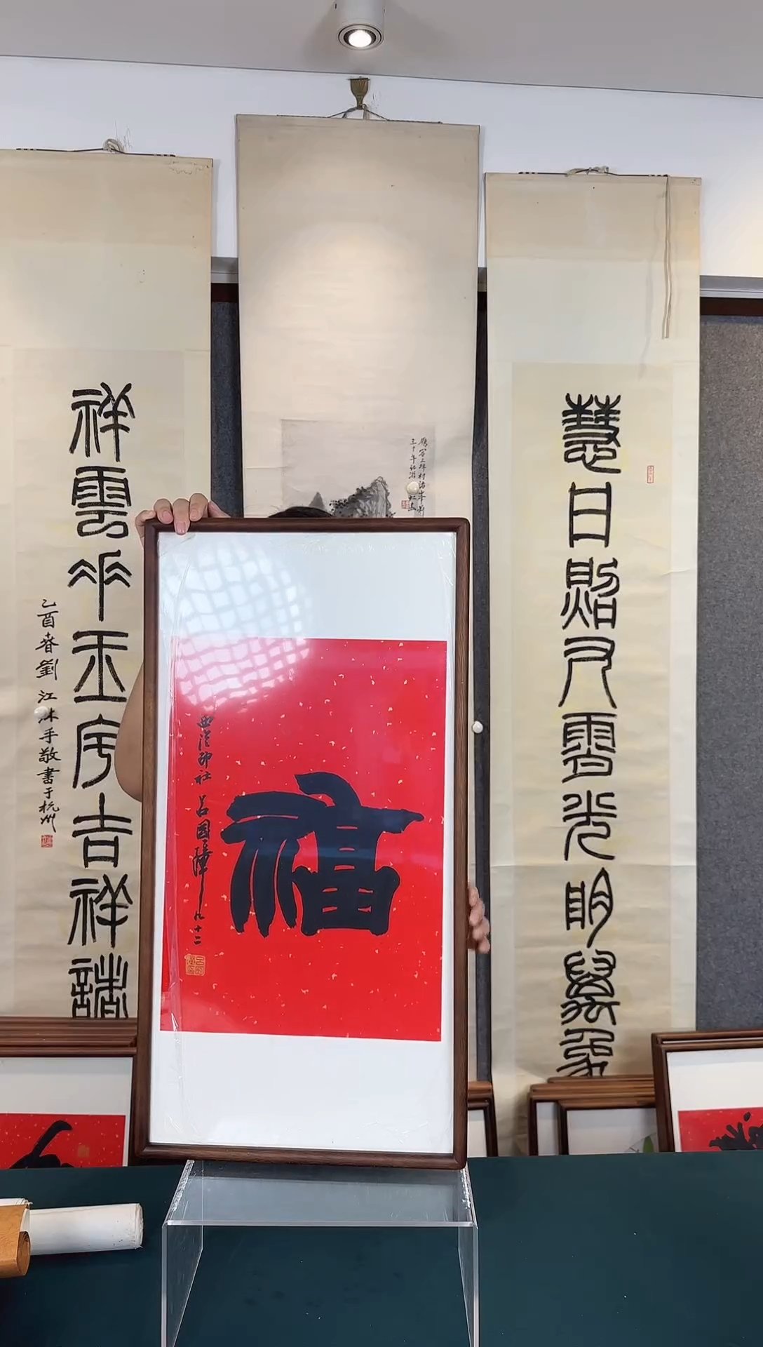 国画老师手绘作品