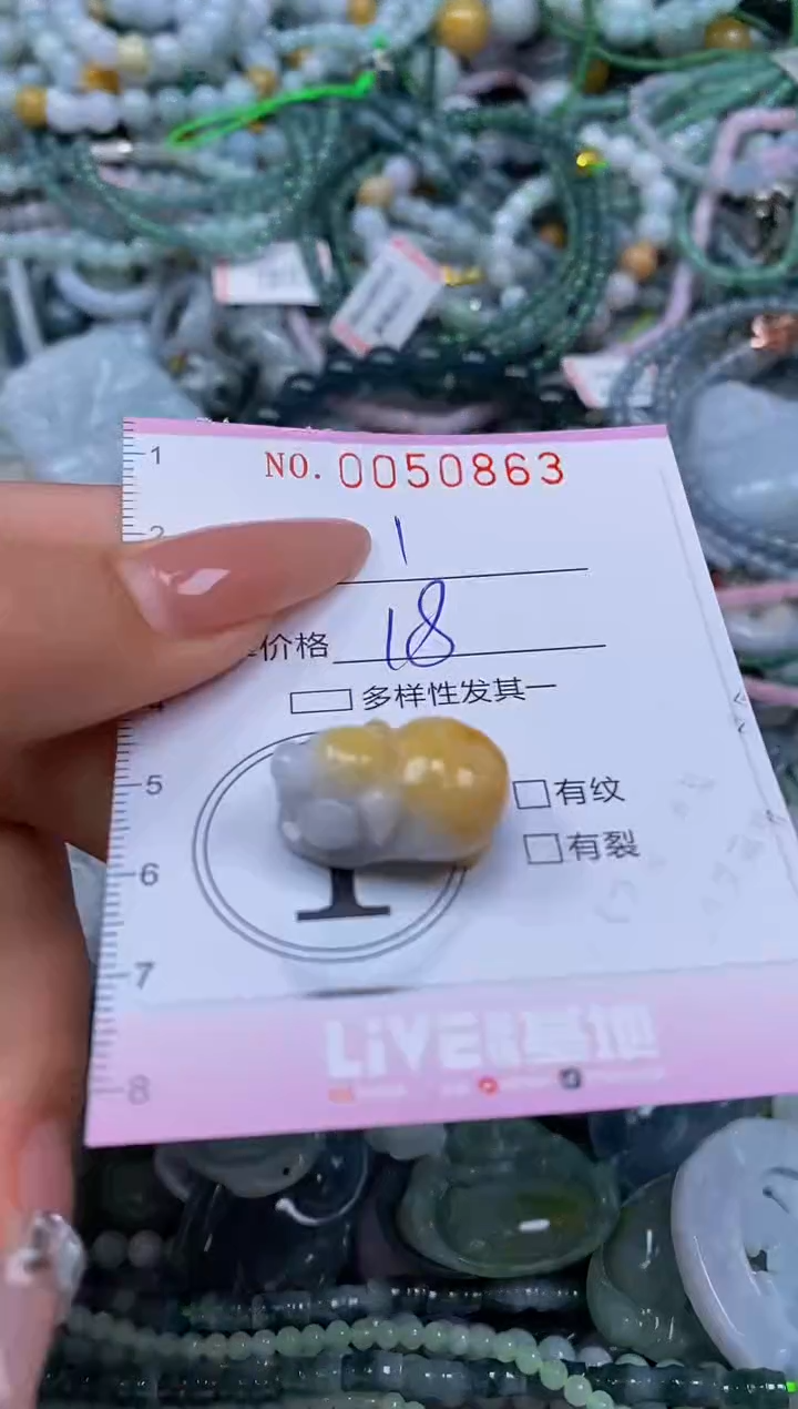 颈饰未镶嵌翡翠闪购0050863