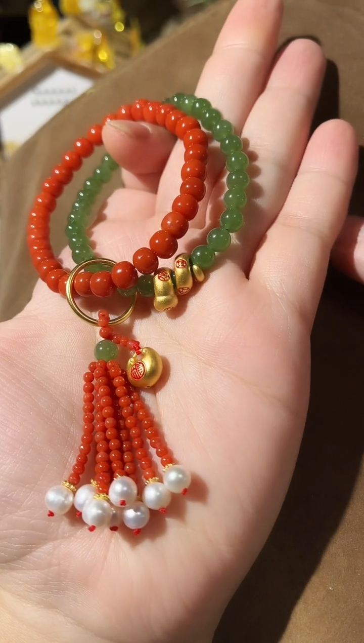 【闪购商品】南红玛瑙手链未镶嵌南红手链