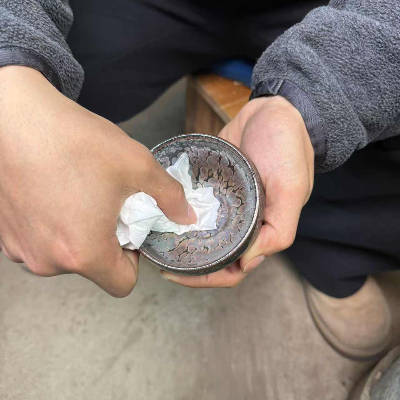 纯手工茶杯 天外飞仙  主人杯