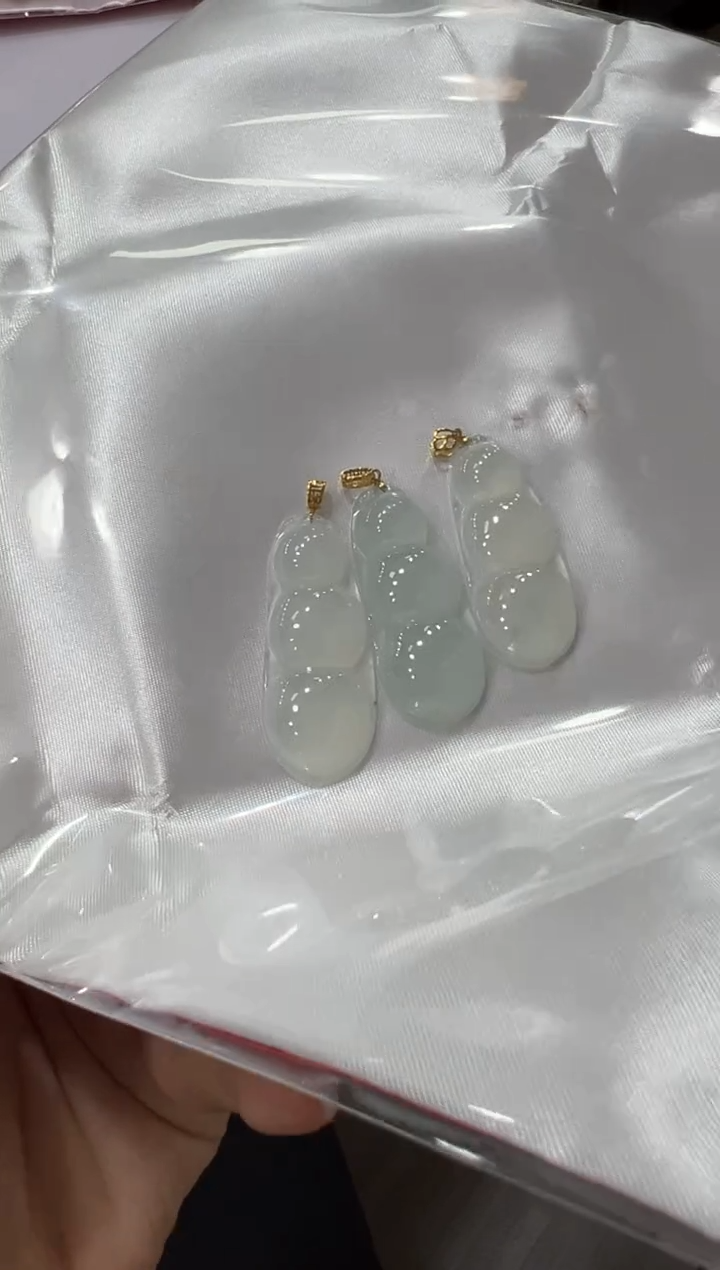 【闪购商品】翡翠颈饰18K金镶嵌多样性发一件