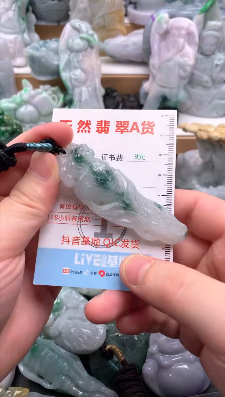 吊坠(不含链)未镶嵌翡翠1