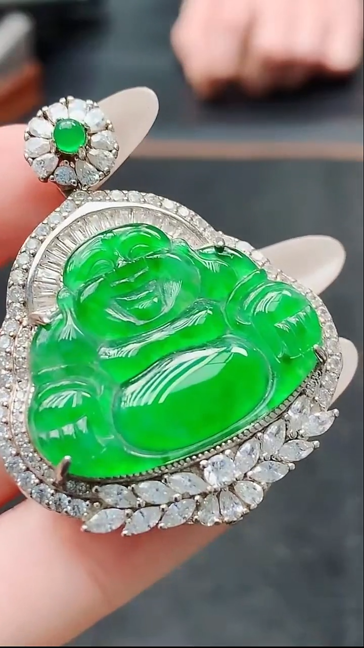 未镶嵌挂件翡翠天然翡翠