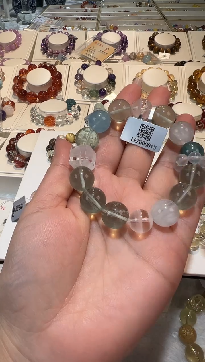 未镶嵌手链萤石手串