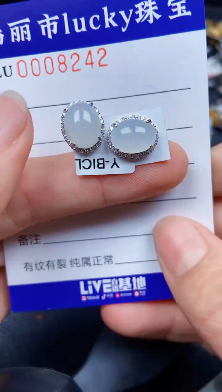 【闪购商品】翡翠颈饰银S925镶嵌8242