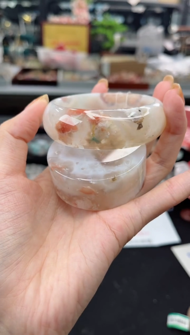 【闪购商品】石英质玉手镯未镶嵌56圈口（赠品镯心）6687172