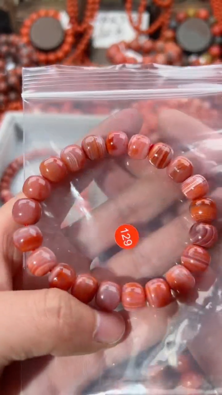 【闪购商品】南红玛瑙手串未镶嵌10