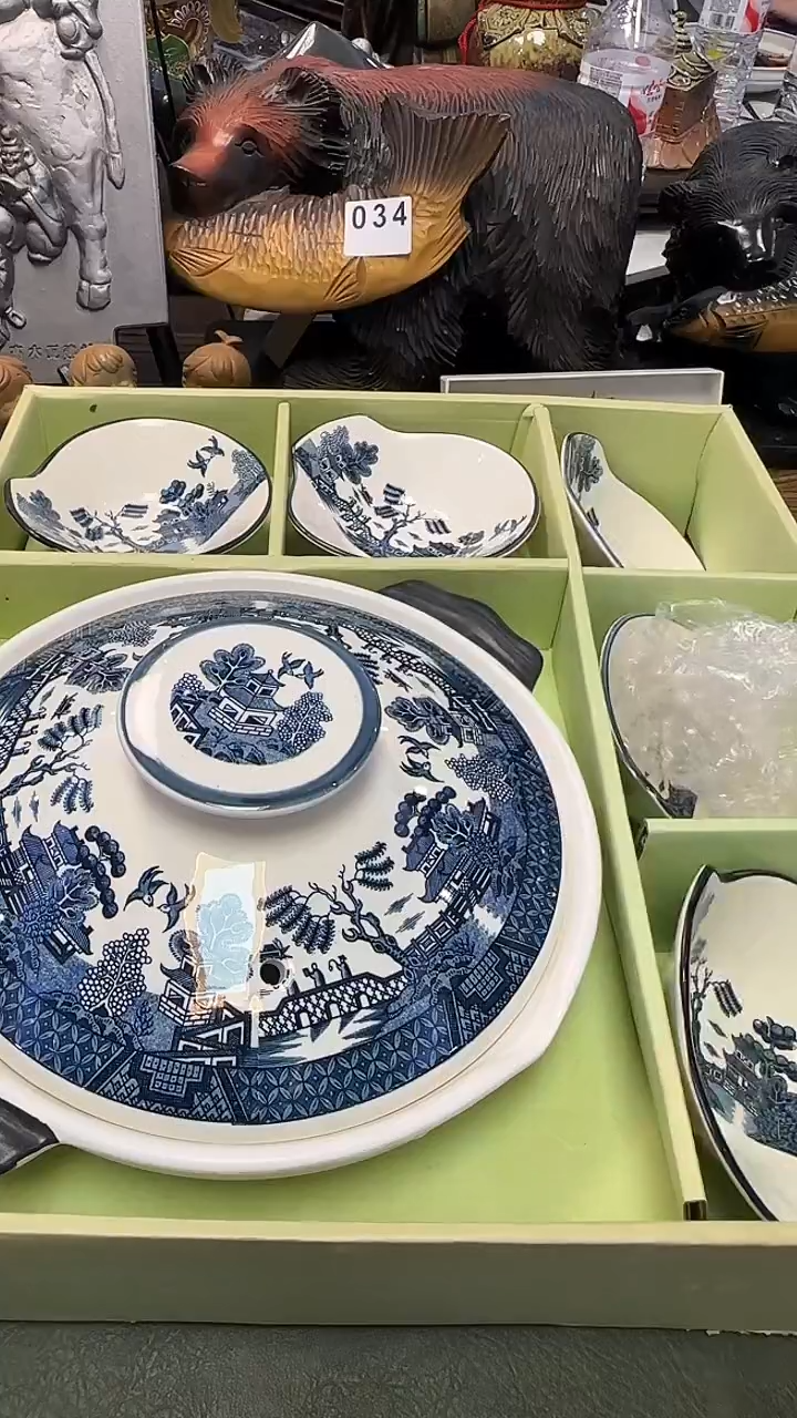 179白泥砂锅加5碗
