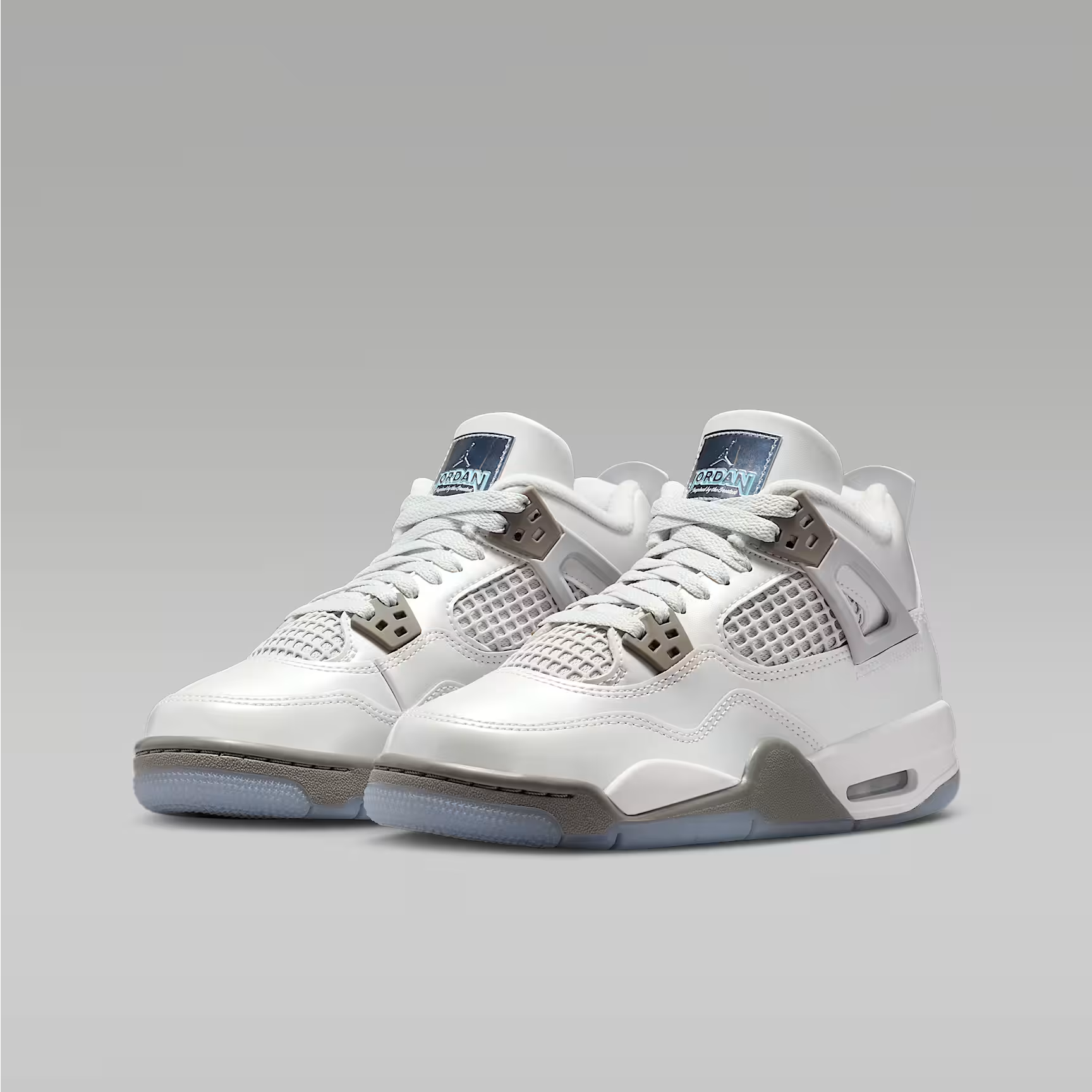 NIKE/耐克AJ4 RETRO(GS) 女大童 灰色休闲运动 篮球鞋 HV4401-014