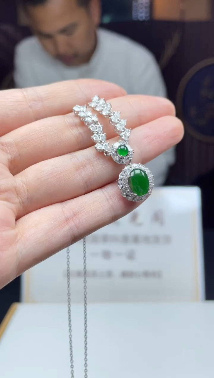 【闪购商品】翡翠颈饰未镶嵌      *113