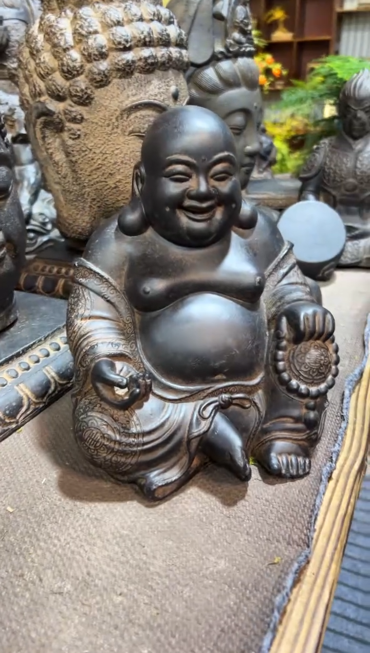 陶土【火山泥】大肚佛