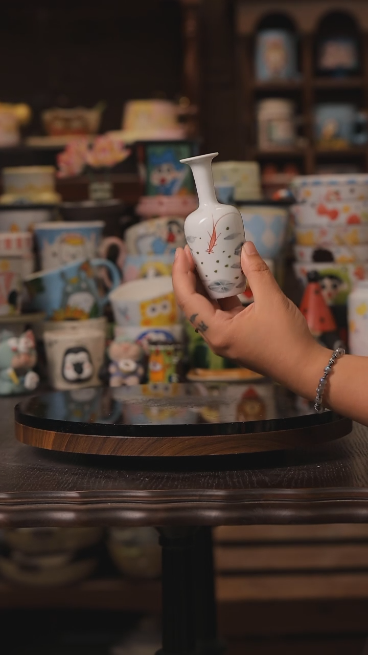 摆件景德镇釉下彩绘设计师款式陶瓷