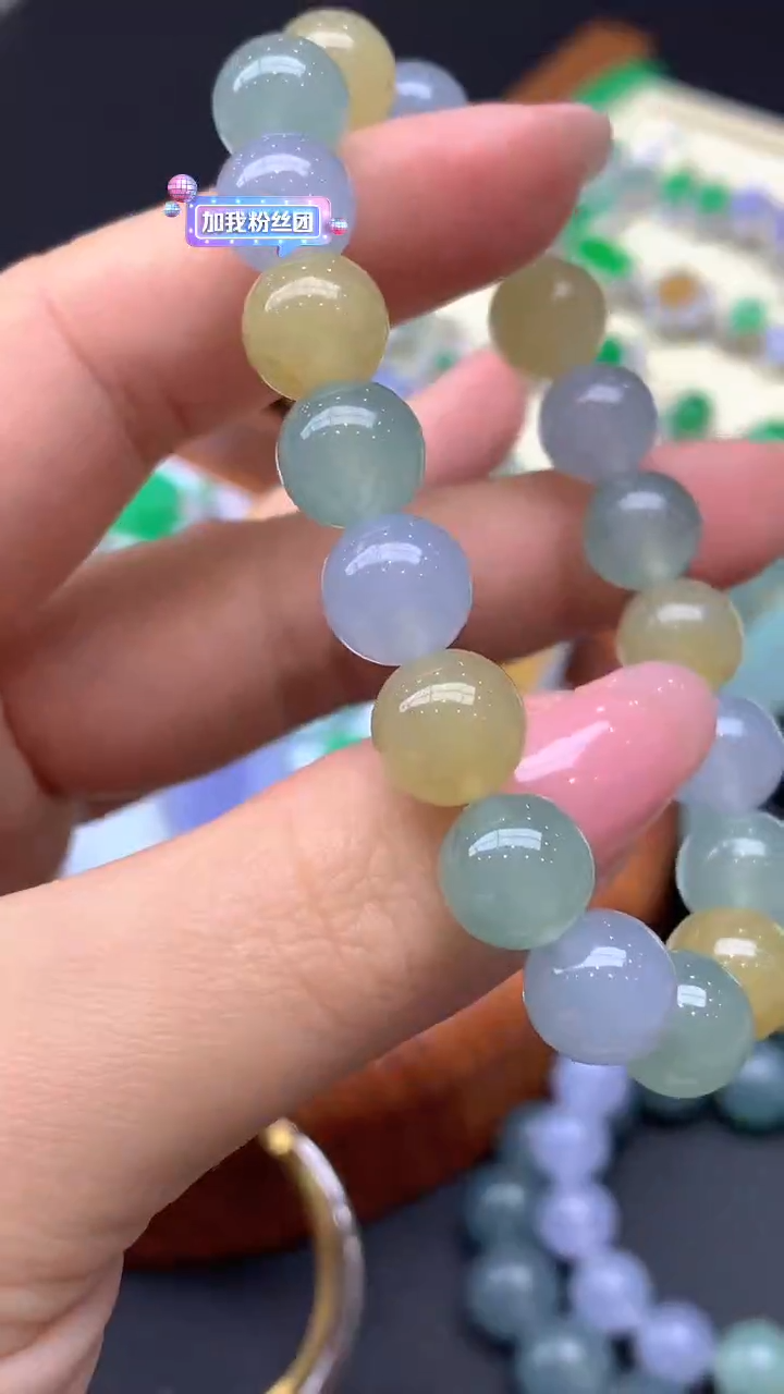 【闪购商品】翡翠手串未镶嵌10-天然翡翠