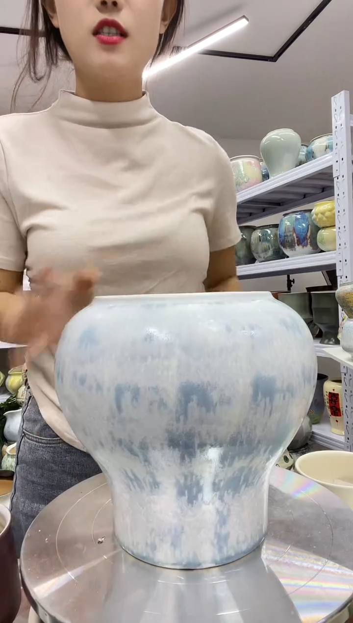 9-7直播链接精选陶瓷花盆