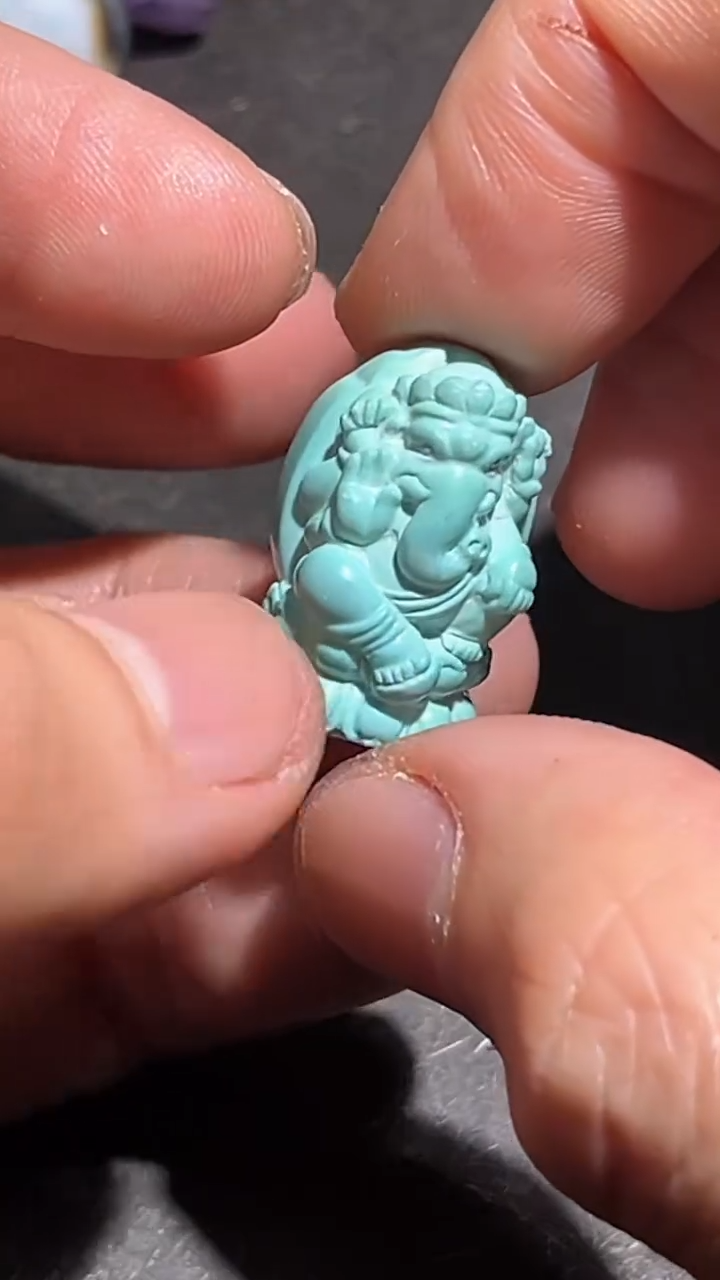 未镶嵌绿松石颈饰pz1226-59吊坠