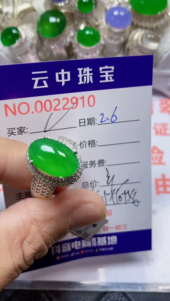 【闪购商品】翡翠戒指未镶嵌/29100000