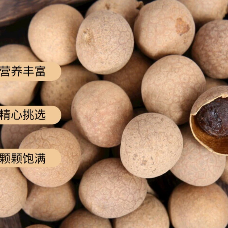 精选干桂圆肉泡茶炖汤好搭档