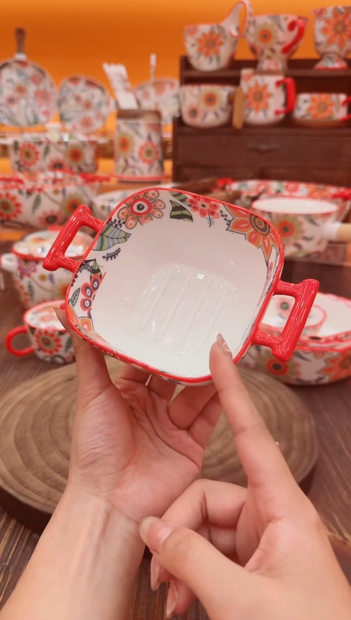 罐景德镇手工陶瓷碗