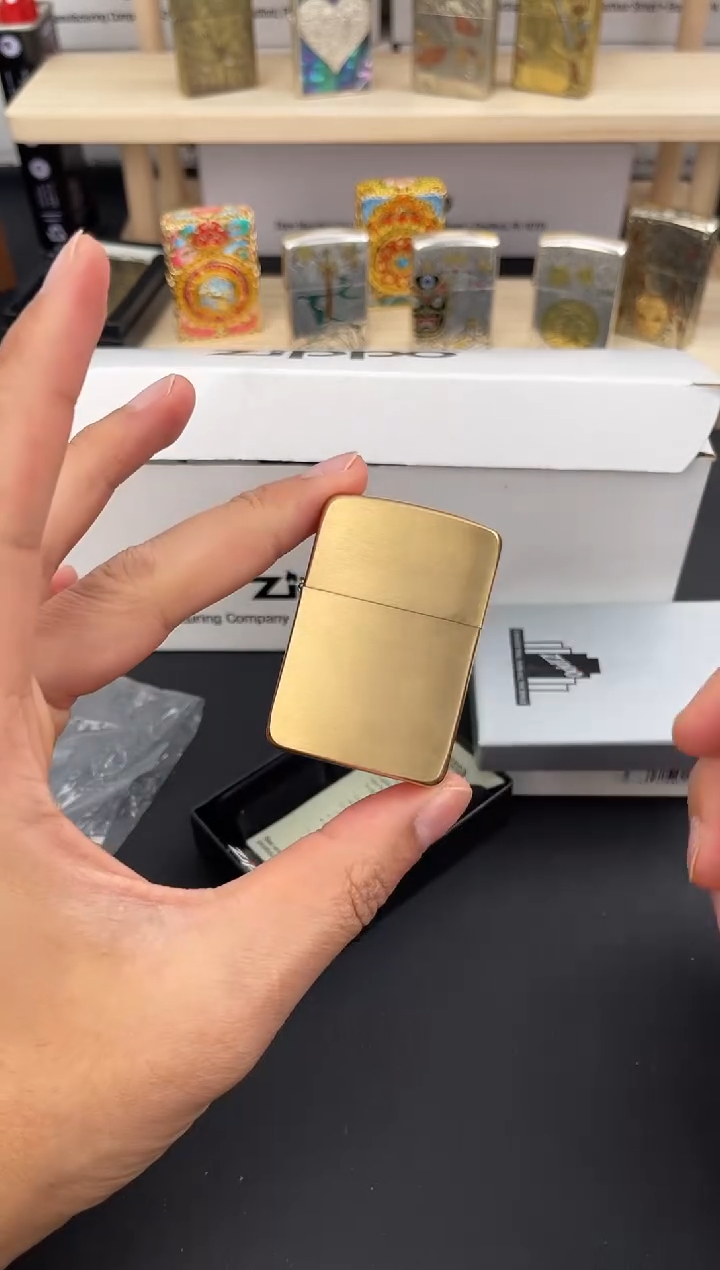 铜ZIPPO之宝 黄铜1941B