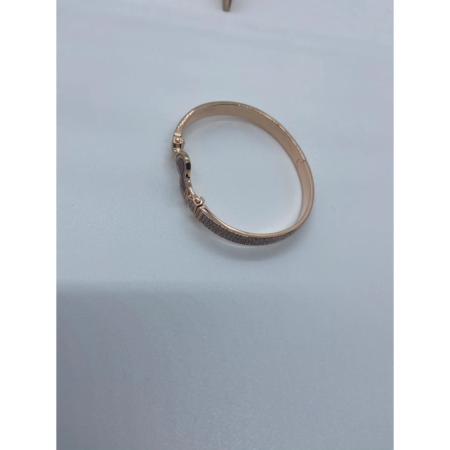 欧货DP高品满镶红葫芦手镯-0078