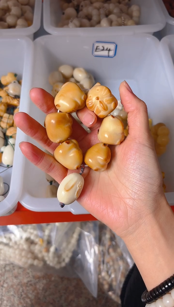 吊坠菩提根/象牙果小仓鼠手捻 