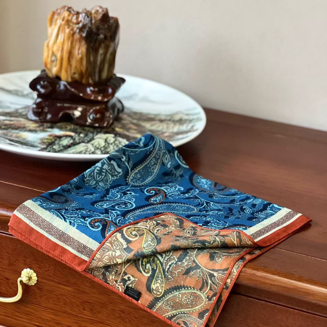 【柞蚕丝】围巾气质男女通用高雅时尚经典百搭 58*58CM LWJ-458