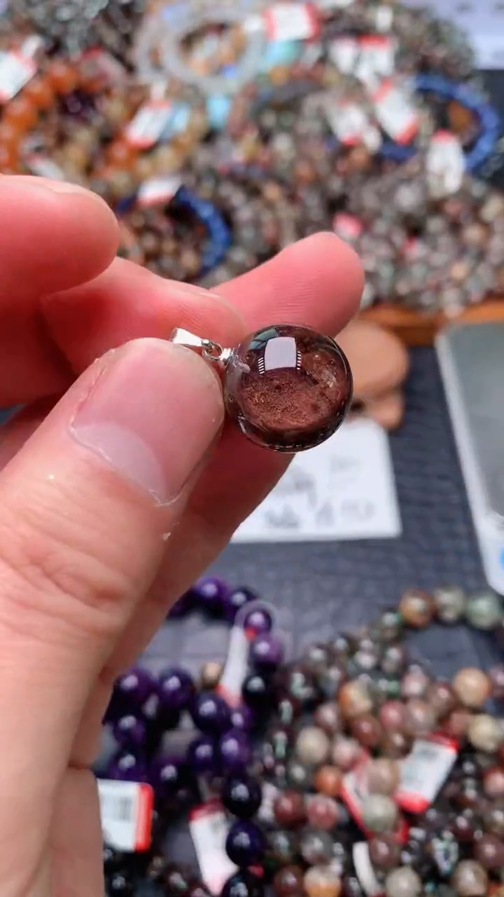 【闪购商品】水晶吊坠(赠链)合金106