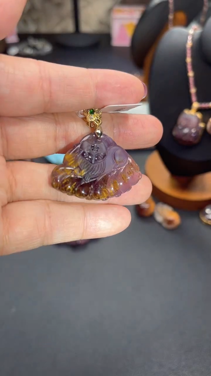 【闪购商品】水晶颈饰未镶嵌【百晶灵儿】天然水晶定制款