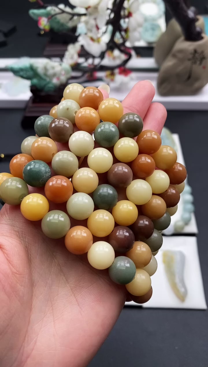 【闪购商品】翡翠颈饰未镶嵌菩提手串随机发一件