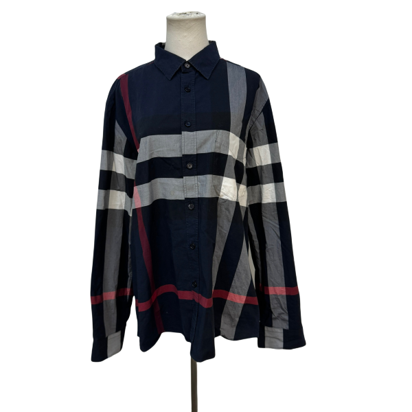 妃鱼/博柏利/棉/衬衫/95新/橙三24