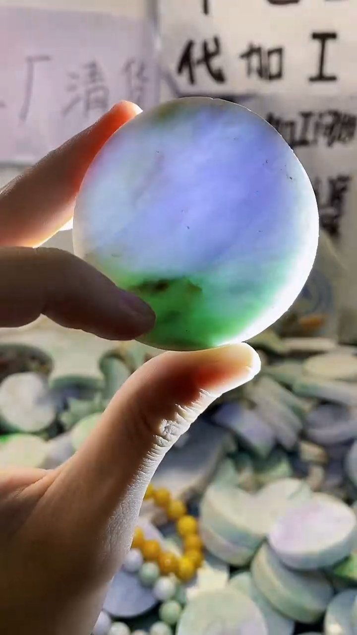 裸石翡翠天然缅甸翡翠310