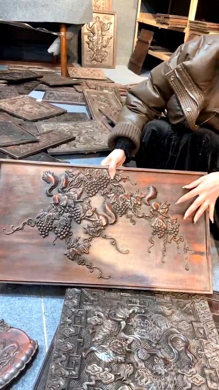 【闪购商品】木紫檀雕刻一物一拍一直播为准