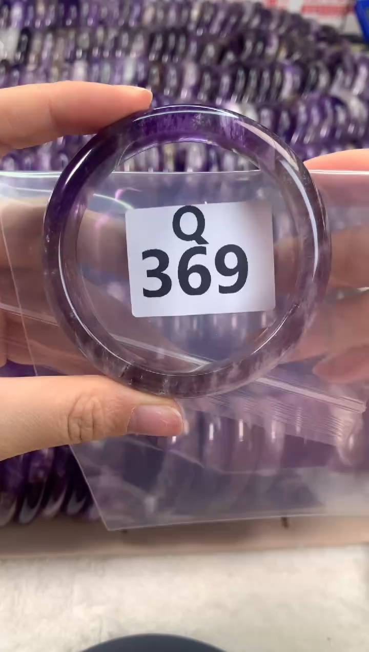 【闪购商品】水晶水晶手镯Q未镶嵌.369-60