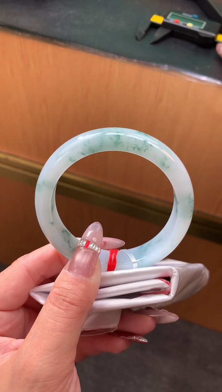 未镶嵌手镯翡翠-F35-正圈56.1