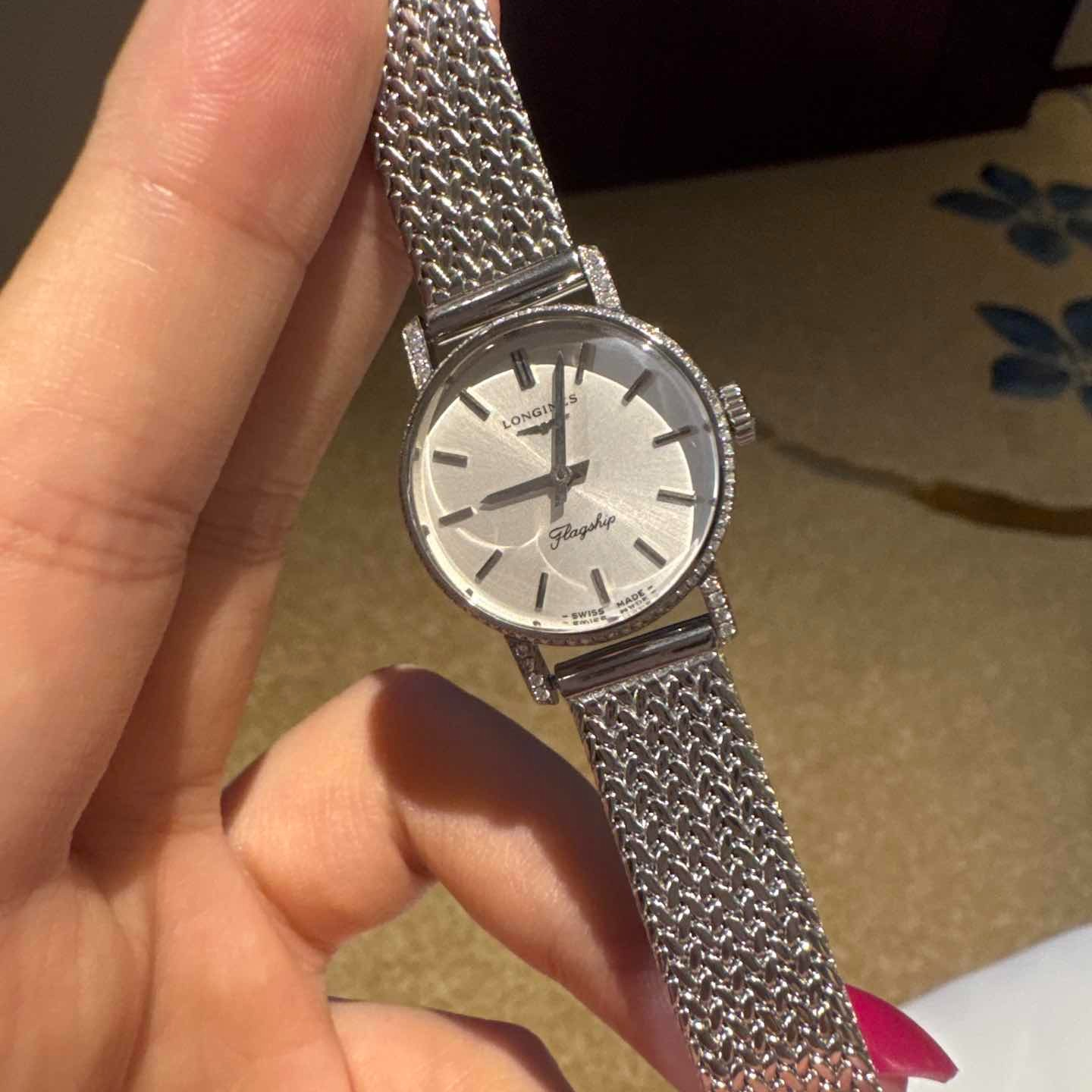 95新 Longines/浪琴 手动机械后钻23mm/公价32999/w12810