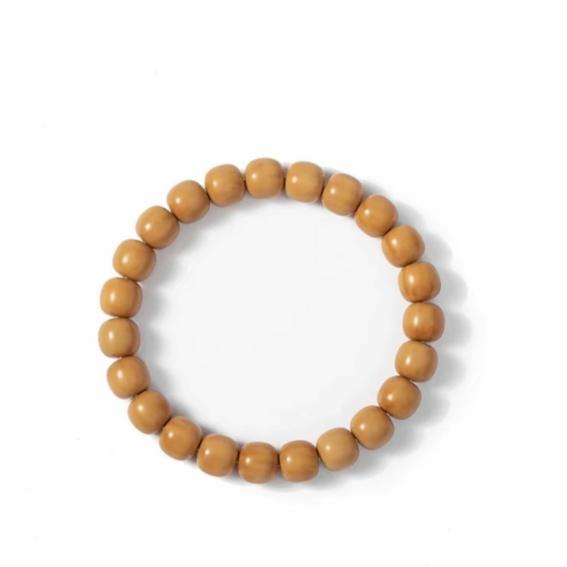 【微微瑕-老型】原皮原色猴头老型手串 可毕业