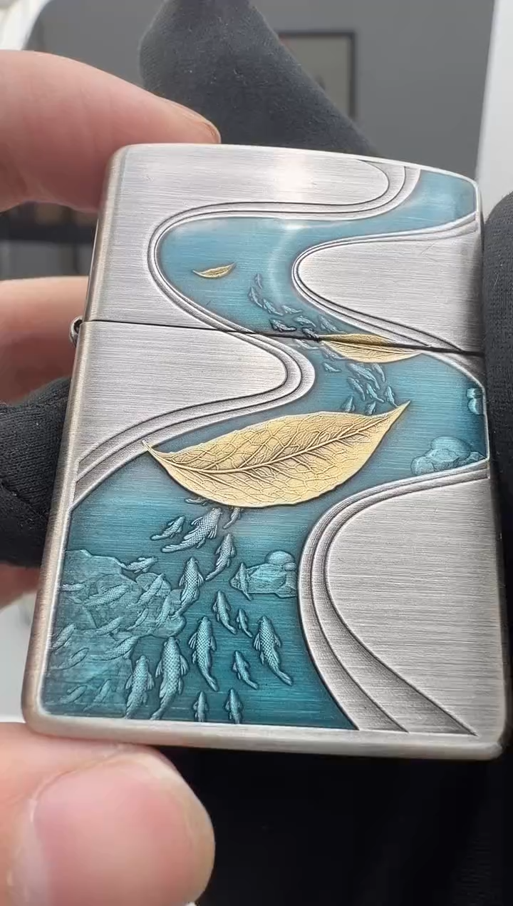 Zippo官方正品 一叶轻舟