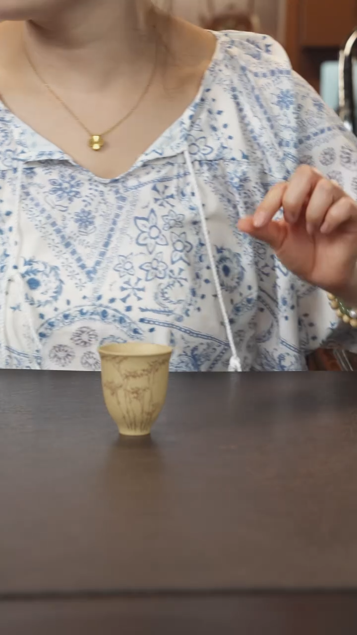 茶杯紫砂李建军本山绿主人杯60cc