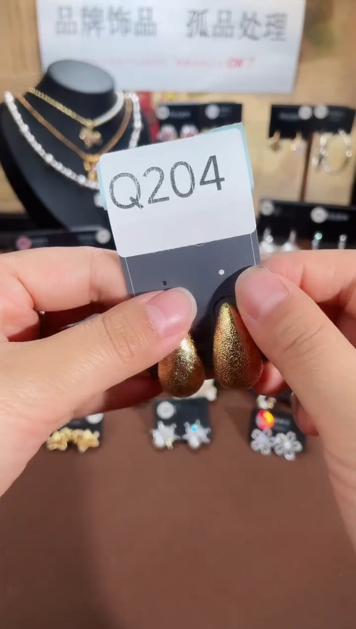 合金925银锆石Q204