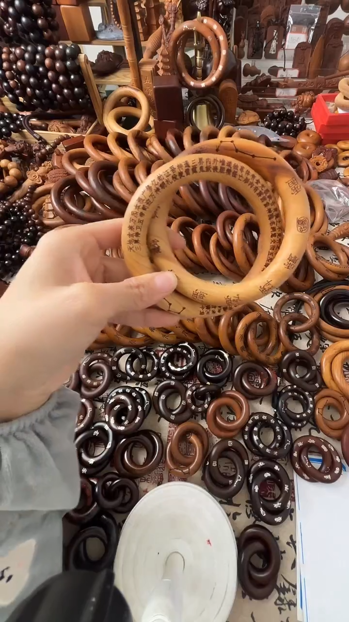 枣木乾坤圈桃木80圈福利一物一拍