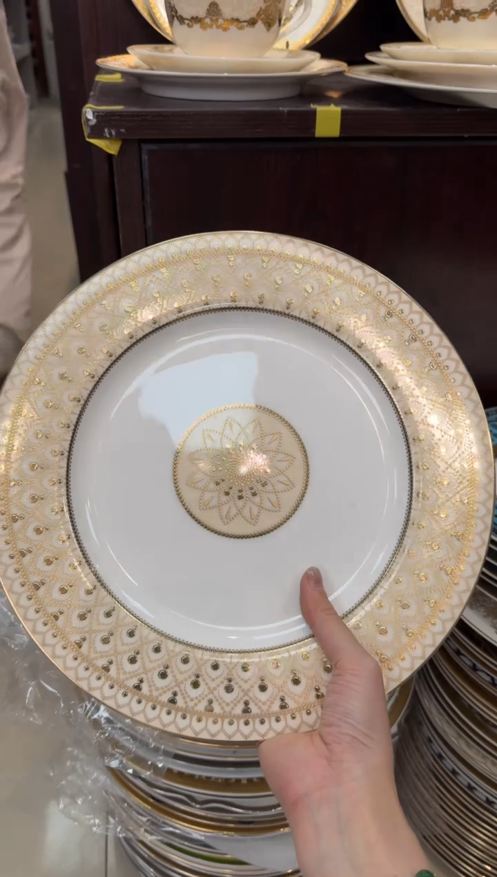 【闪购商品】瓷片10.5英寸平盘福利款  