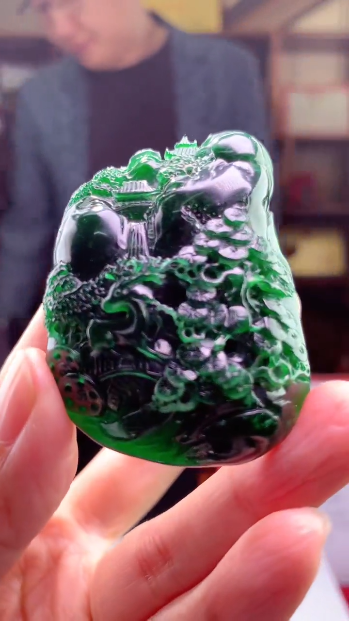 定制翡翠未镶嵌天然A货翡翠（拍一发一）