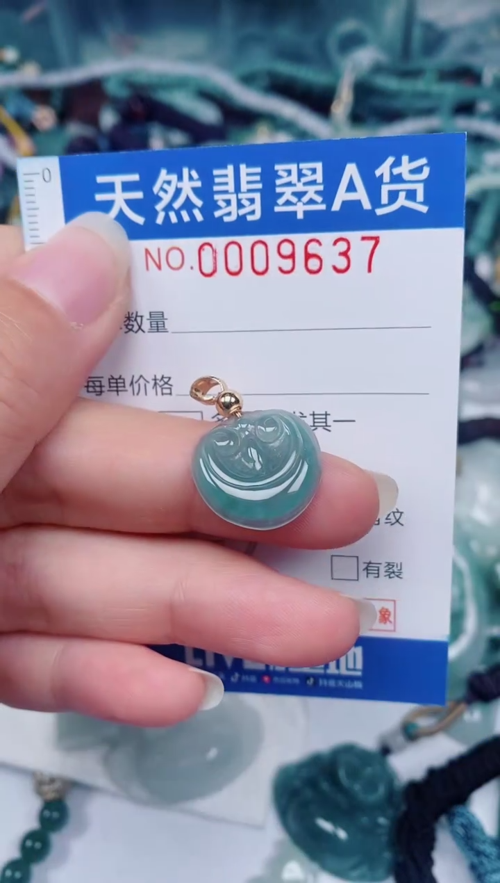 颈饰未镶嵌翡翠00009637