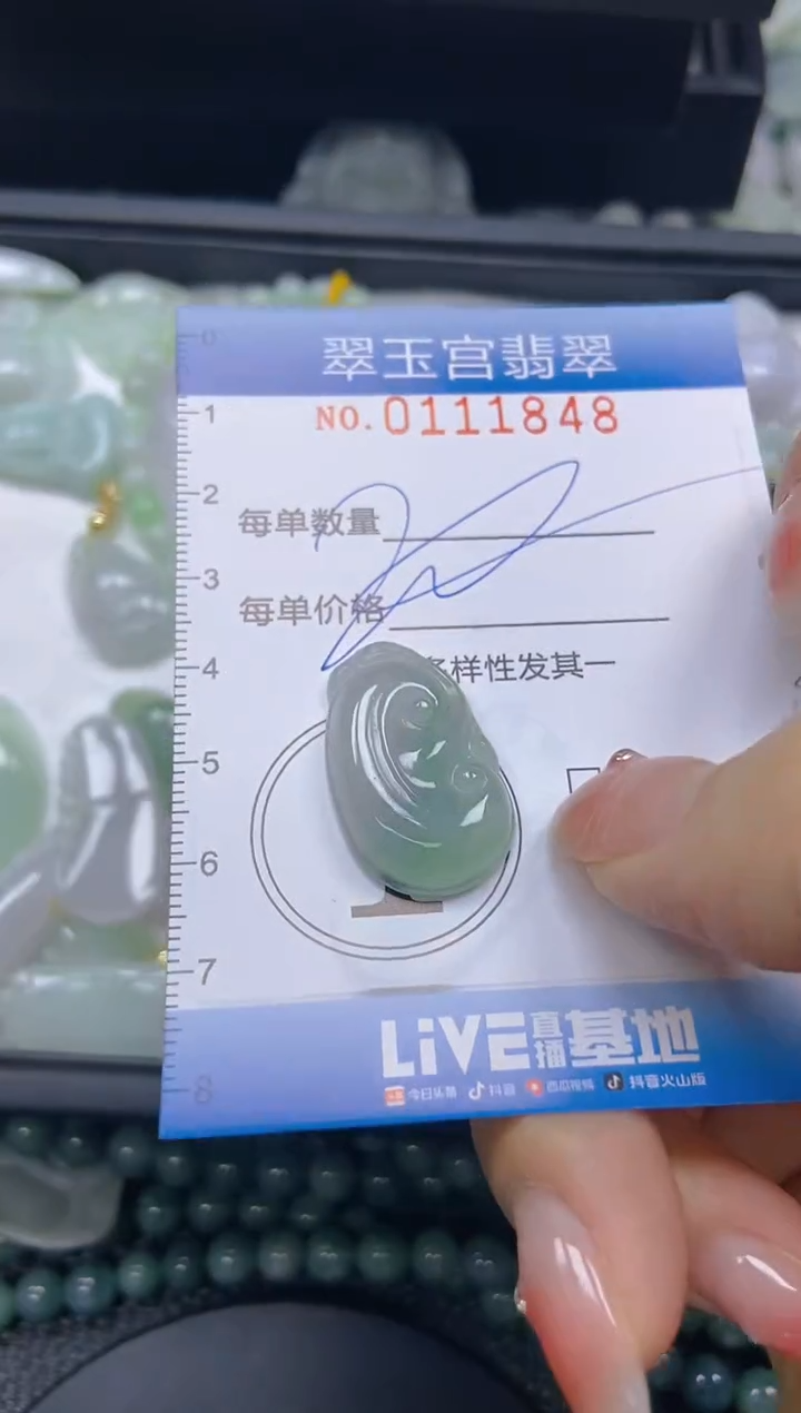 翡翠未镶嵌颈饰闪购0111848