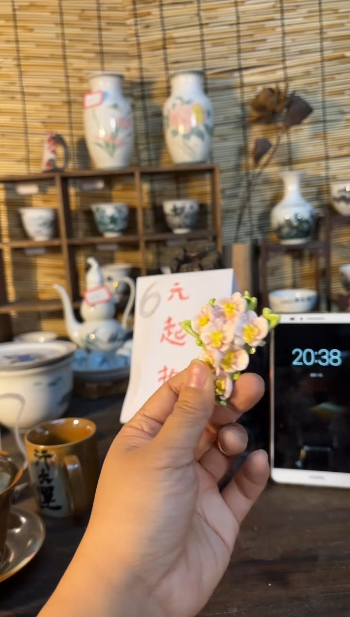 【闪购商品】杯音陶诗墨家原创手绘瓷器