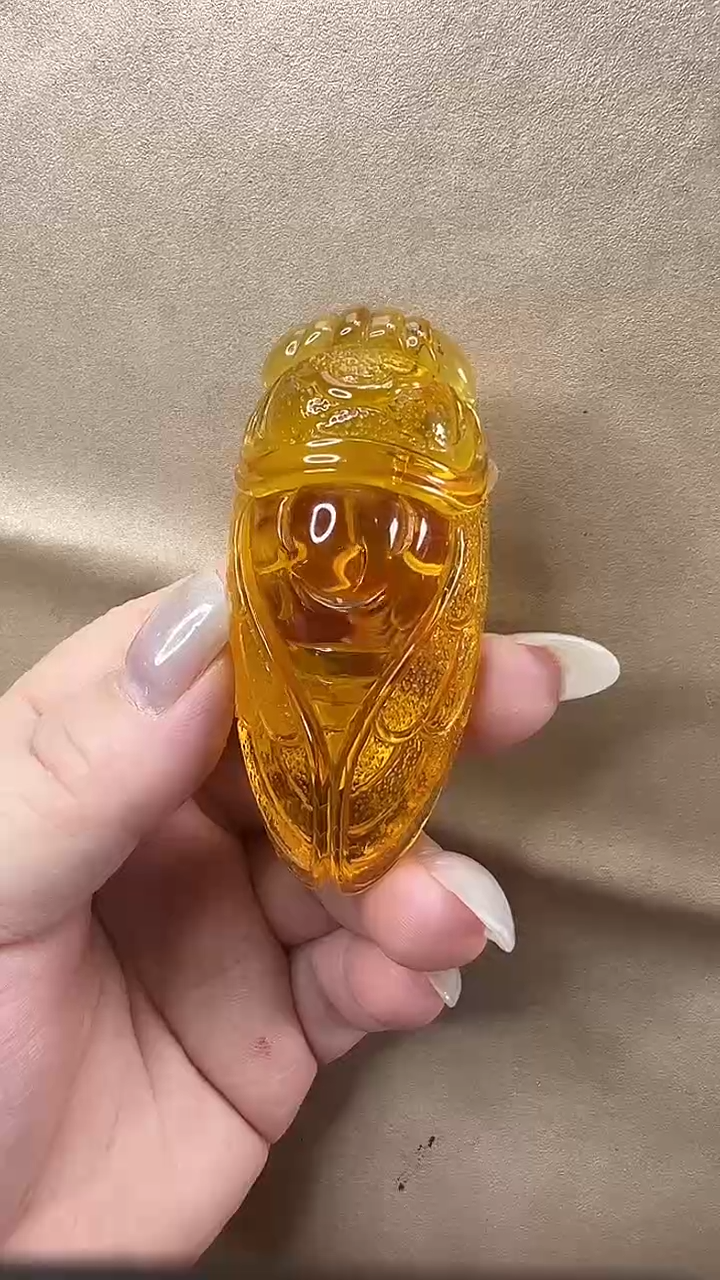 琥珀颈饰未镶嵌吊坠