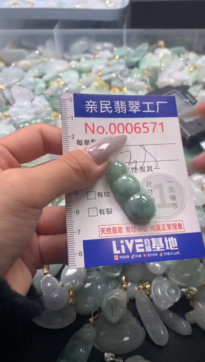 颈饰未镶嵌翡翠6571