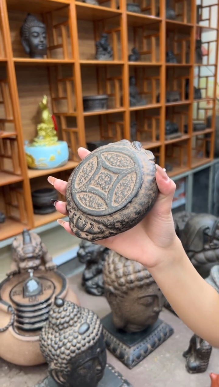 陶土【火山泥】金蟾小底座