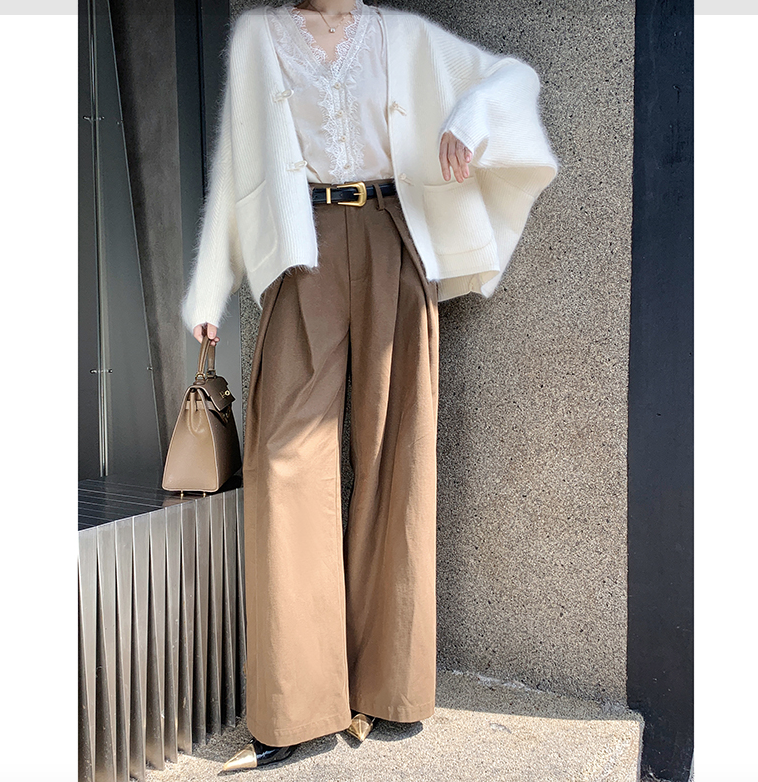 【晨曦专属】设计感长裤2024秋季新品时尚设计感垂感休闲裤